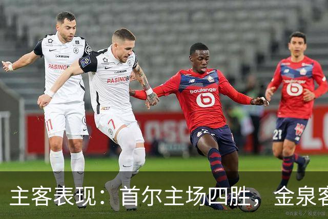 主客表现：首尔主场四胜，金泉客场两度失利