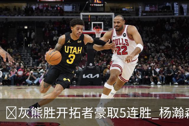 🏀灰熊胜开拓者豪取5连胜 杨瀚森末节登场3分2板1帽 布泽尔三双